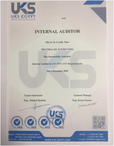 Internal Auditor